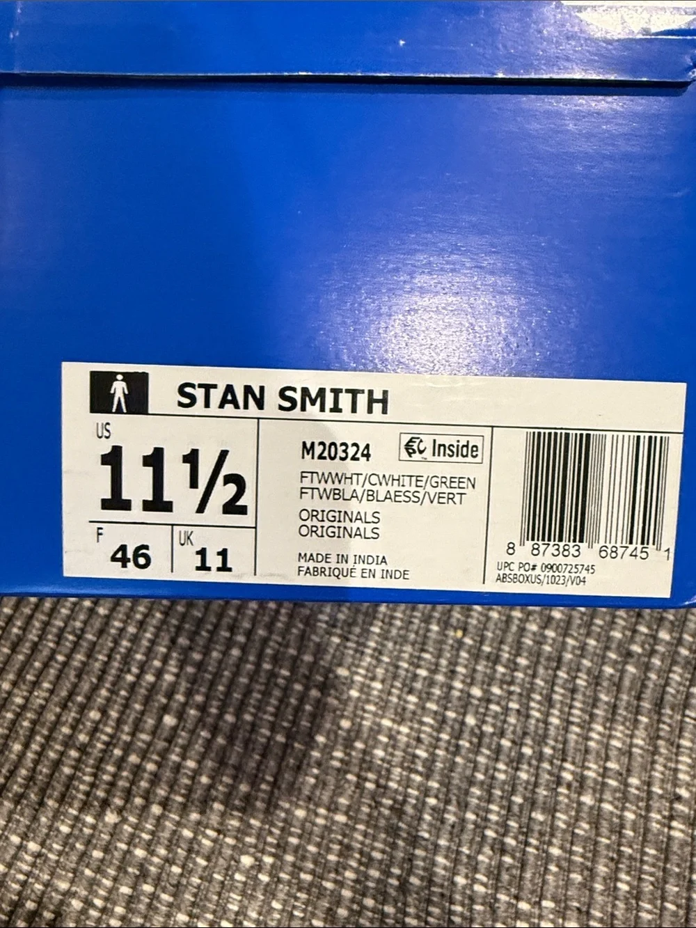 Men’s Adidas Stan Smith 11.5
